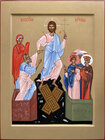 Икона Воскресения Христова. Размеры иконы 40х30 см.